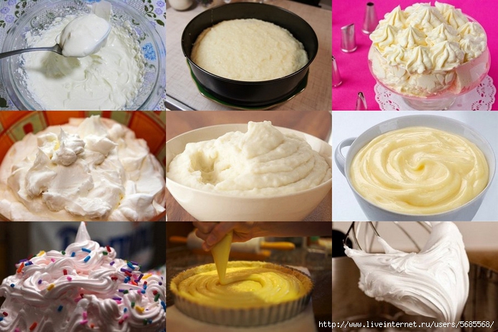 Рецепт густого крема для торта