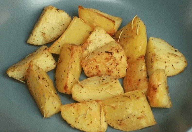 Обжаренный картофель