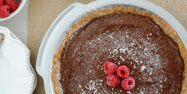 Рецепты пирогов с малиной: Пирог с шоколадно-малиновым пудингом