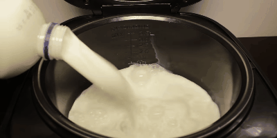 Как сделать топлёное молоко в мультиварке