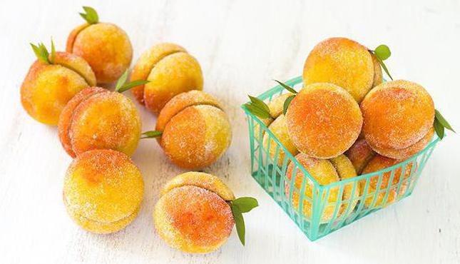 печенье персики рецепт