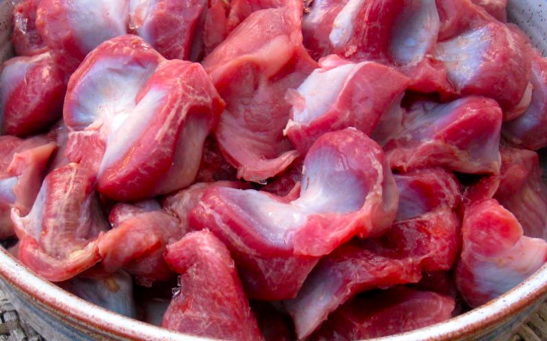 Рецепты с желудками