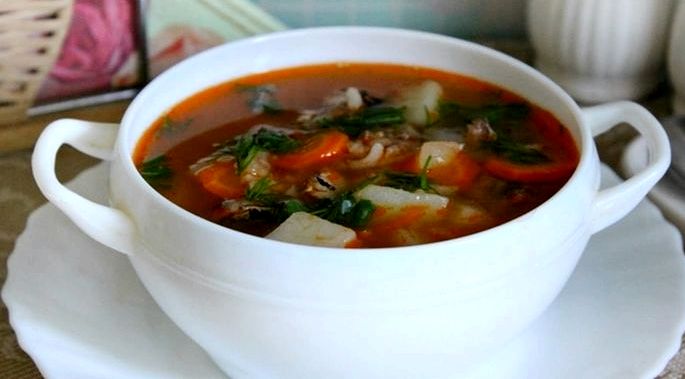 Суп с килькой в томатном соусе рецепт смесью или болгарским