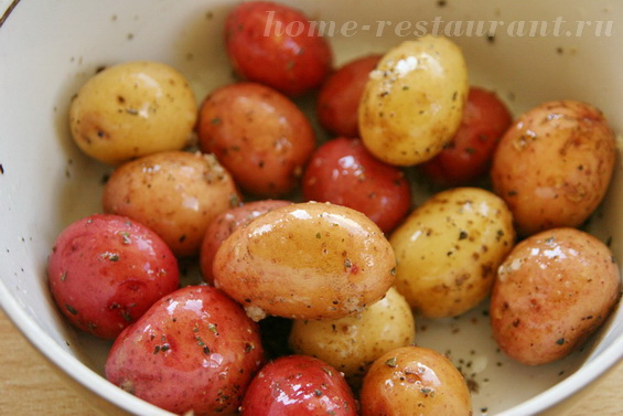картошка с базиликом фото 4