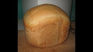 Хлеб. Рецепт и Выпечка Домашнего Белого Хлеба в Хлебопечки.