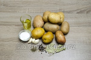 Картошка в мультиварке: Ингредиенты