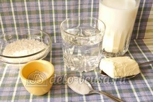 Молочный суп с рисом: Ингредиенты