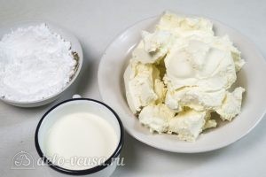 Сливочно-сырный крем: Ингредиенты