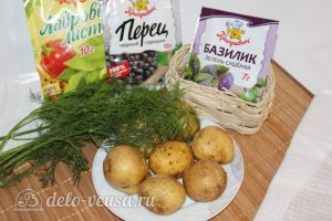 Тушеная баранина с картофелем: Ингредиенты