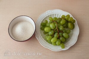 Компот из винограда с лимоном на зиму: Ингредиенты