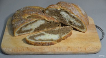 Мраморный хлеб - фото шаг 27