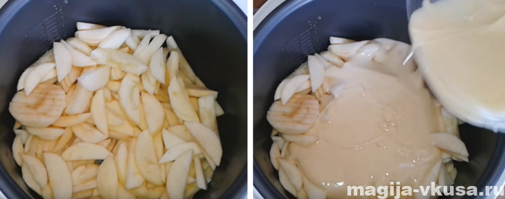 шарлотка с яблоками рецепт с фото пошагово в духовке