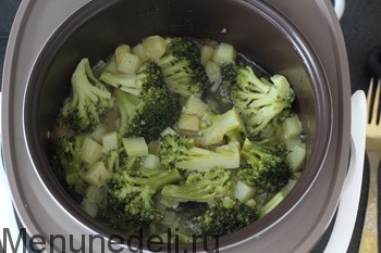 Как приготовить замороженные овощи в мультиварке