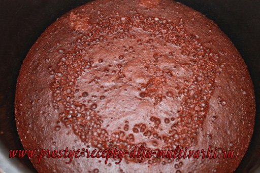 Шоколадный бисквит в мультиварке-скороварке