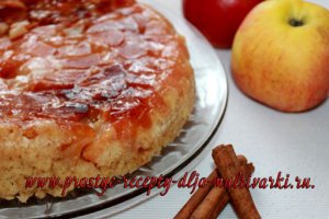 Пирог с корицей и яблоками рецепт