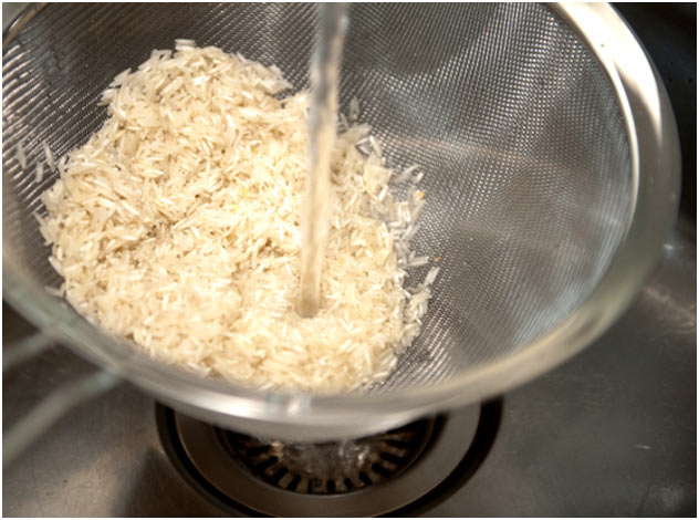 промыть рис