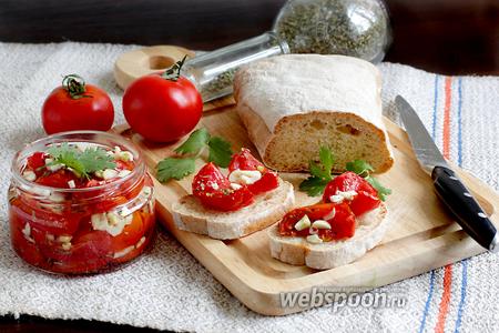 Фото рецепта Вяленые помидоры в микроволновке