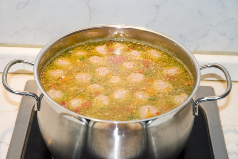 суп с фрикадельками и клецками пошаговый рецепт