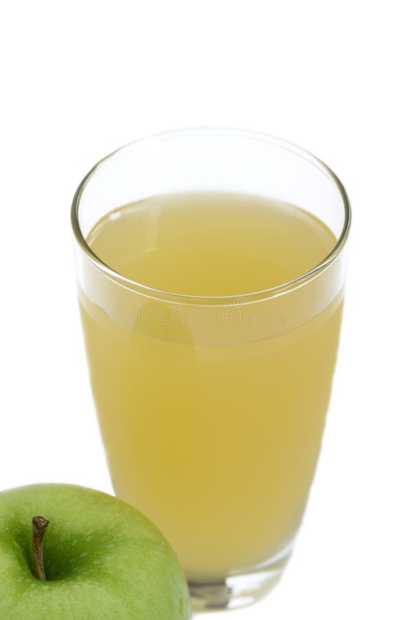 Fresh Green Apple Juice royalty free stock photography