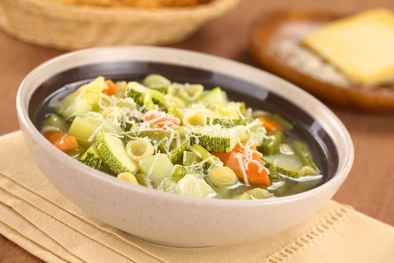 Minestrone Soup royalty free stock images