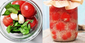 Как сделать помидоры без стерилизации