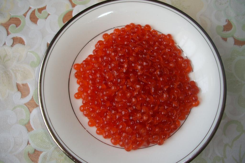 how to pickle salmon caviar