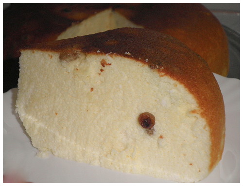 Творожно-юанановый пирог в мультиварке