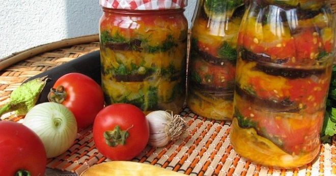 Баклажаны с помидорами на зиму - лучшие идеи для вкусной домашней консервации
