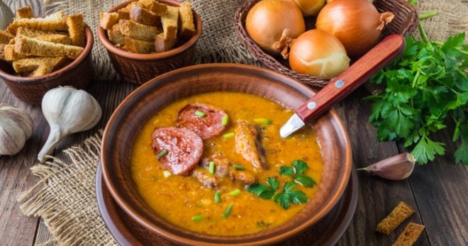 Гороховый суп с копченостями в мультиварке - простые и вкусные рецепты сытного горячего блюда