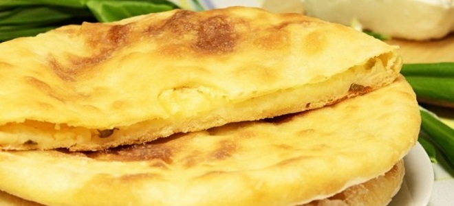 Осетинский пирог с сыром и картофелем – рецепт