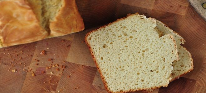 Бездрожжевой хлеб на сыворотке в хлебопечке