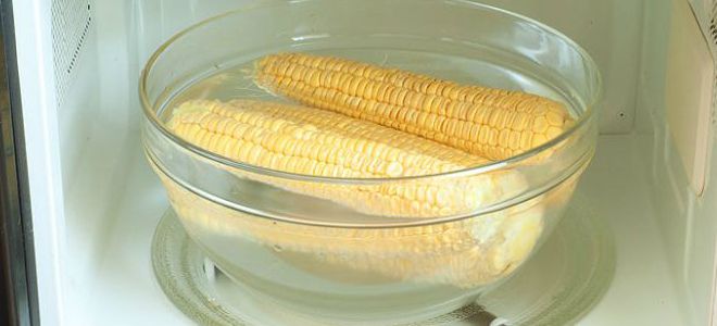 как варить кукурузу в микроволновке