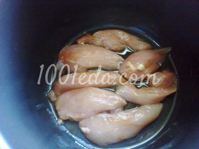 Куриное филе в соевом соусе, приготовленное в мультиварке: рецепт с пошаговым фото
