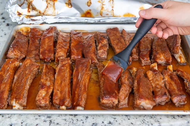Spareribs - Basted in BBQ Sauce