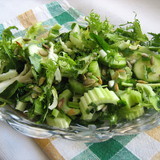 Салат из зеленых овощей « изумруд » ( влк)