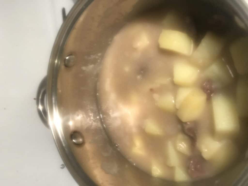 Фото рецепта - Косуля тушеная с картофелем - шаг 4