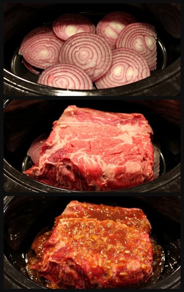 Slow Cooker Orange Roast Prep