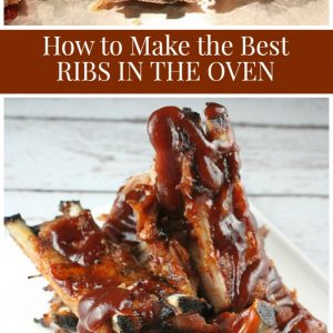 pinterest collage image for ribs