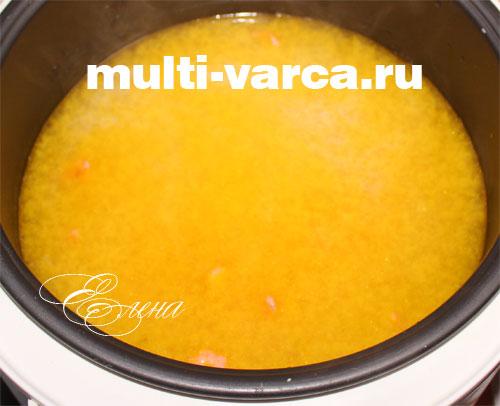 Сырный суп с креветками в мультиварке. Суп с креветками в мультиварке